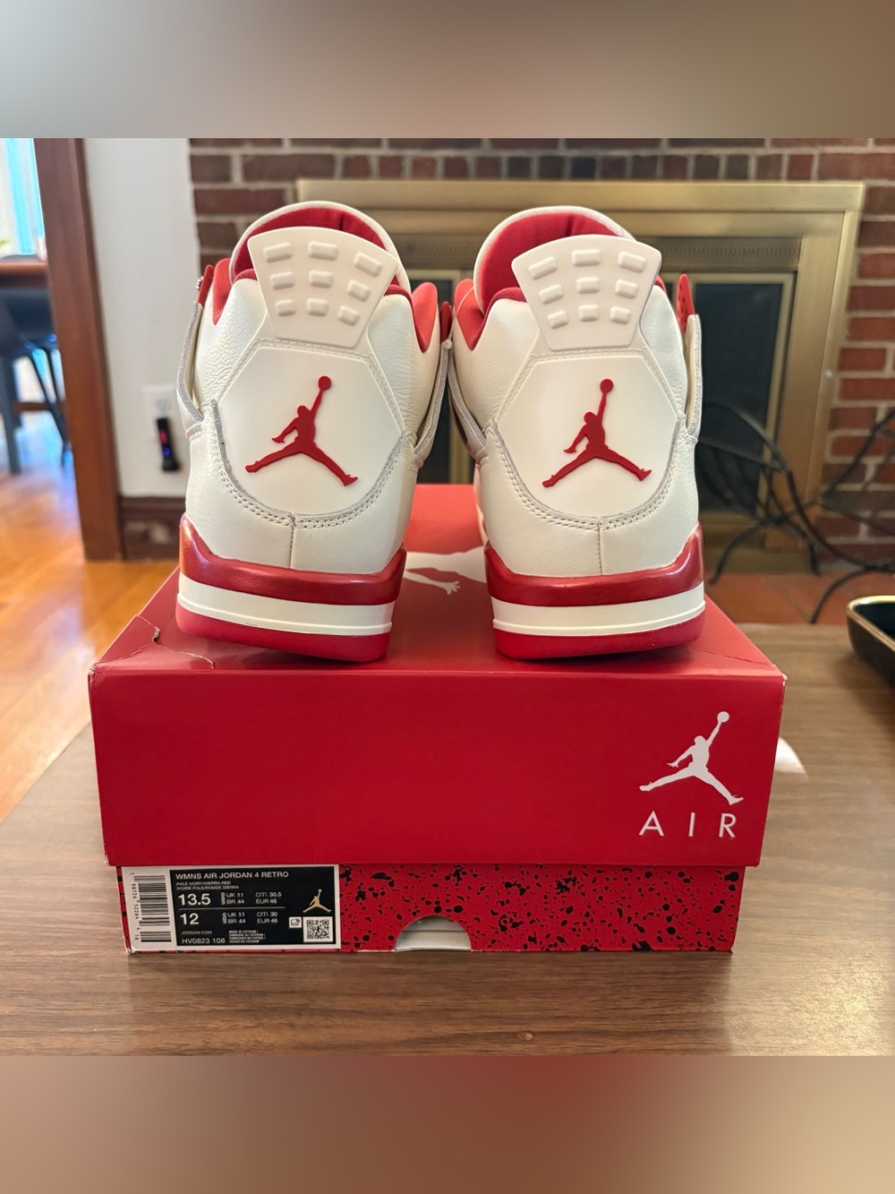 Brand new never worn!  Jordan 4 Valentine’s Day.  Size 12 - Picture 3 of 6